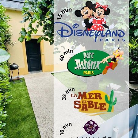 Superbe Duplex-15 Min Disneyland Villa Croissy-Beaubourg Exterior foto